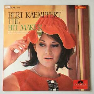 231214●ベルト ケンプフェルト ザ ヒットメイカー/Bert Kaempfert/ブルーレディーに紅バラを ハッピートランぺッター/LP サントラ 12inch