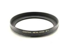 【良上品】CONTAX コンタックス METAL HOOD W-1 / 82mm #3294