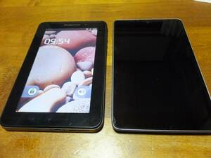 Lenovo Ideapad Tablet A1-07 と　Google Nexus 7 (Asus MeMO ME370T) ジャンク品