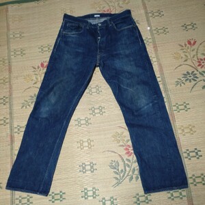  Warehouse WEARHOUSE Duck tiga-DD1001XX used processing jeans 