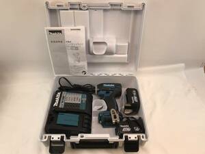 領収書OK マキタ makita 充電式インパクトドライバ TD138DRFX 14.4V 3.0Ah バッテリ2個 未使用保管品 工具 #195298-143