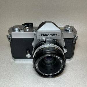 W2-2）Nikon ニコン Nikomat FT N ボディ ＋ NIKKOR-HC Auto 1:2 f=50mm （91）