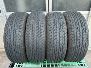 BRIDGESTONE 255/70R18 DUELER H/T 840 バリ山サマ4本セット、9.75mm