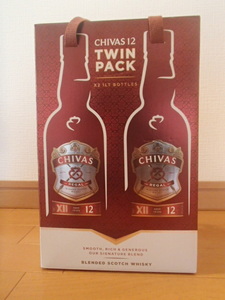 CHIVAS REGAL AGED 12 YEARS SCOTCH WHISKY TWIN PACK シーバスリーガル 12年 スコッチウイスキー 1000ml×2本