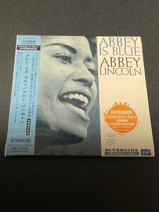 激レア　未開封　見本盤　ジャズ　CD 紙ジャケット　アビー・イズ・ブルー／アビー・リンカーン　VICJ-60490 プロモ　帯付