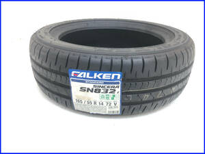 [Новый неиспользованный] Falken Syncera [Sincera SN832I] 165/55R14 72V 14 -дюймовые шины