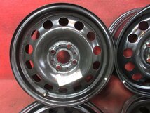 スチール ホイール 4本 ミニ　MINI 15×5.5J 4穴 PCD 100 +45 ハブ径 56◆51213H(L)_画像2