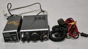 AY12-7 TRIO 無線機 TR-2300 VB-2300 トリオ トランシーバー 通電動作未確認 現状品