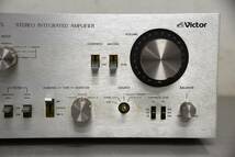 EY12-57 現状品 音出確認済 VICTOR ビクター プリメインアンプ JA-S75 | 難あり オーディオ機器 音響機器 保管品_画像3