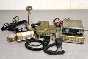 OY12-4【現状品/ジャック品】アマチュア無線機 マイク まとめ7点｜ICOM・SHINWA・Hansen・Primo・Voice｜SC905gⅡ・wx-209他｜通電未確認