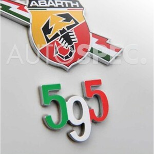 ABARTH 595 эмблема переводная картинка toli colore abarth core OBJ стикер custom 