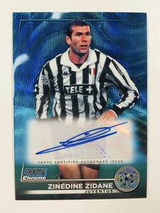 ★75枚限定★ ジダン Zinedine Zidane 2023 Topps TSG サイン完璧 直筆サイン Auto 