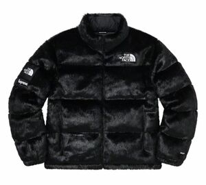 Supreme The North Face Faux Fur Nupste Jacket Black Mサイズ 新品 ヌプシ