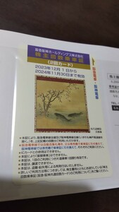 ★送料無料★阪急阪神ホールディングス株主優待乗車証　カード　2回