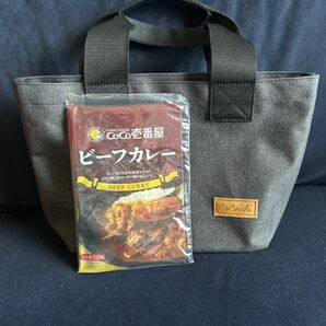 CoCo壱番屋福袋 グッズのみ トートバッグ マスキングテープ 伝票デザインメモ帳 クリアポーチ