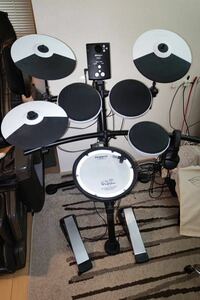 Roland ローランド V-Drums TD-1 KV 電子ドラム 、ドラムスローン。