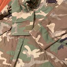 米軍実物 ECWCS ゴアテックス パーカー Size M R ウッドランド カモ ARMY GORE-TEX US ARMY 迷彩 初期型　ミリタリー ジャケット_画像4