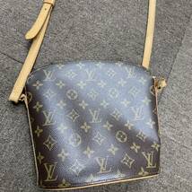 【1円スタート】LOUIS VUITTON ルイヴィトン モノグラム ドルーオ M51290/シリアルVI1003 ショルダーバックベタ無し_画像1