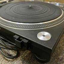 Y231 Technics SL-1200MK3 BK テクニクス ターンテーブル【動作確認済み】_画像9