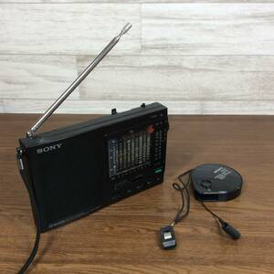 『ジャンク品扱い』SONY ソニー 12バンドラジオ ICF-7601 外部アンテナ AN-61付き 現状品