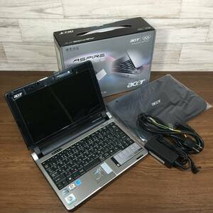 『バッテリー受電×・ジャンク品扱い』acer エイサー ミニノートPC Aspire one D250-BK18 現状品/Win7 Starter32bit HDD160GB 1GBメモリ