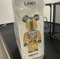 BE@RBRICK ベアブリック LEGENDARY LB-WORKS BE@BRICK リバンナくん1000%　正規代理店より購入_画像2