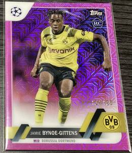 【バイノー＝ギッテンス】125枚限定パラレルカード 2022-23 TOPPS UEFA Club Competitions JAPAN EDITION Bynoe-Gittens ドルトムント