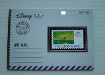 エポック 2023 ディズニー100 Disney100 メモラビリアスタンプカード 250枚限定 ライオンキング THE LION KING _画像1