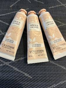  new goods unused L'Occitane 3 pcs set Nero rio -kite hand cream 30ml