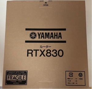 YAMAHA RTX830 ギガアクセスVPNルーター 新品