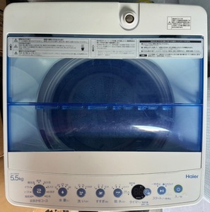 【特価セール】Haier/ハイアール 全自動洗濯機 JW-C55CK 2019年製 5.5kg しわケア 風乾燥 高濃度洗浄機能 #4