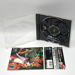 動作品 NGCD パルスター PULSTAR NEOGEO ネオジオ CD AICOM NGCD-089 SNK 箱・説・帯付 レア