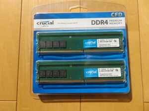 【新品】CFD デスクトップPC用DIMM PC4-25600(DDR4-3200) 8G×2(16G) W4U3200CM-8GR