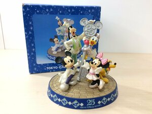 ディズニー TDR25周年 ミッキー＆フレンズ ドリームキー フィギュアリン 4A45 【80】