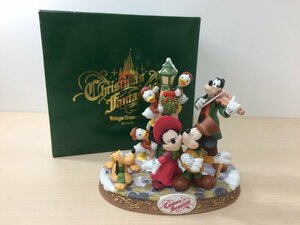 ディズニー TDS クリスマス 1999 ミッキー ミニー フィギュアリン ヒューイ・デューイ・ルーイ 4A44 【80】