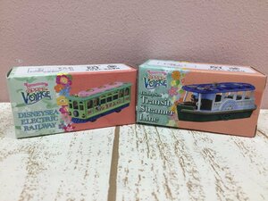 ◇ディズニー 《未開封品》TDR トミカ 2点 エレクトリックレールウェイ トランジットスチーマーライン 5X38 【60】