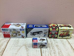 ◇ディズニー 《未開封品あり》TDR トミカ 4点 ジャンボリークルーザー リゾートクルーザー 25周年ほか 5X41 【60】