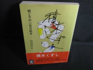 積木くずし　穂積隆信　書込み大・シミ大・日焼け強/RAP