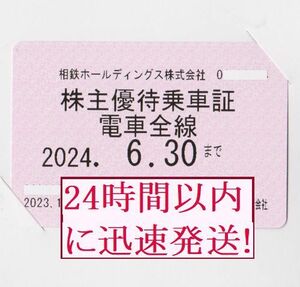 【送料無料】 相鉄HD 株主優待乗車証 電車全線 １枚 定期券