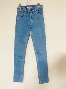 Levi’s VINTAGE HIGH RISE SKINNY 23 リーバイス デニムパンツ w63 股下70 ワタリ20 裾幅12