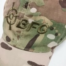 AmeriCap USA BFG BLUE FORCE GEAR キャップ 帽子 カモ柄 迷彩 ロゴ_画像2