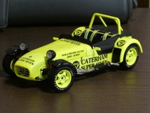 京商 1/18 ケーターハム スーパーセブン JPE イエロー CATERHAM SUPER SEVEN ジャンク_画像1