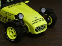 京商 1/18 ケーターハム スーパーセブン JPE イエロー CATERHAM SUPER SEVEN ジャンク_画像3