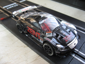 1/43 GT500　 ZENT CERUMO SC430　改造スロットカー