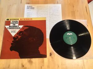 【LP】This Here Is Bobby Timmons ジス・ヒア・イズ・ボビー・ティモンズ (SMJ-6050) / 74年日本盤 / 盤美品