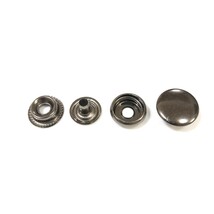 ジャンパーホック 15ｍｍ ブラック 100組 レザークラフト ハンドメイド ボタン パーツ 補修 金具 留め具 NTYhm 定形外_画像4