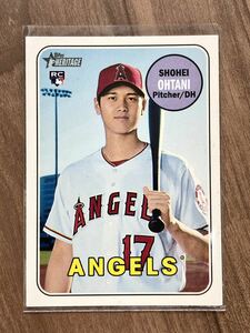 Shohei Ohtani 2018 Topps Heritage #600 RC Dodgers 大谷翔平