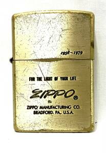 【B】【9406】☆★Zippo ジッポ― FOR THE LIGHT OF YOUR LIFE 1958～1979 BRADFORD.PA made in USA 現状品☆★