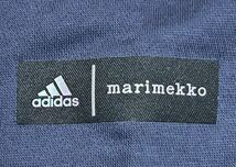 adidas×marimekko・ORIGINALS アディダス×マリメッコ クロップ フーディー スウェット パーカー 裏起毛・XL サイズ・新品_画像6