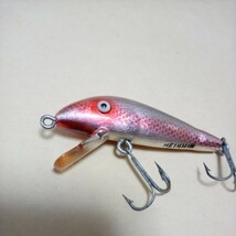 ヘドン　タイガーカブ　カラーはメッキレッドバックになります 　HEDDON　TIGER　オールドヘドン　タイガー　メッキ剥がれもない美品です_画像3